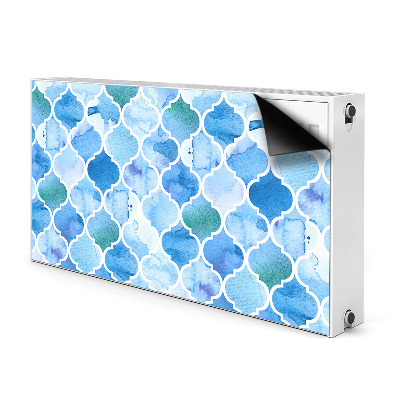 Magnetic radiator mat Moroccan pattern