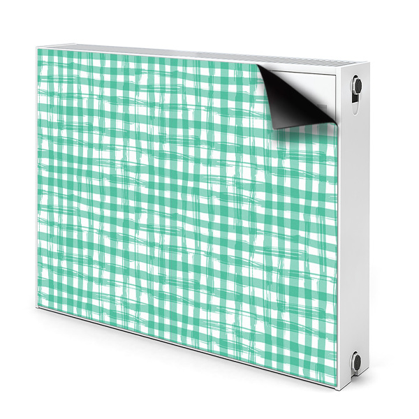 Magnetic radiator mat Green grille