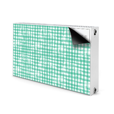 Magnetic radiator mat Green grille