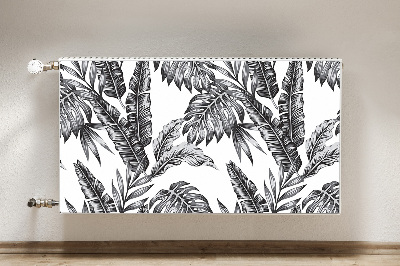 Magnetic radiator cover Palm leaves