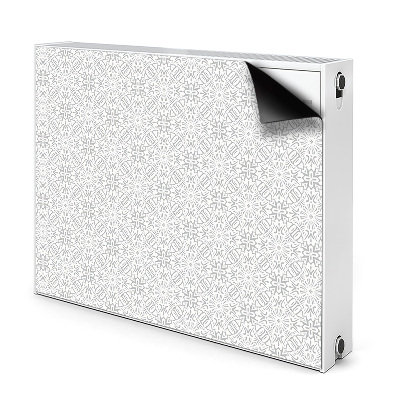 Printed radiator mat Floral ornament