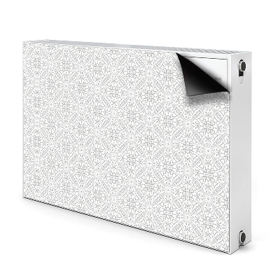 Printed radiator mat Floral ornament