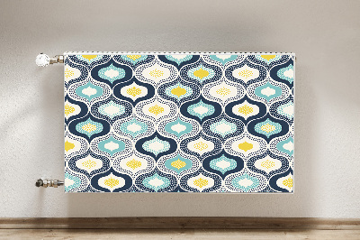 Decorative radiator cover Dots doodle