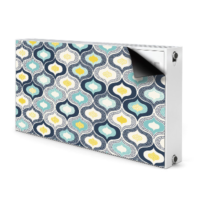 Decorative radiator cover Dots doodle