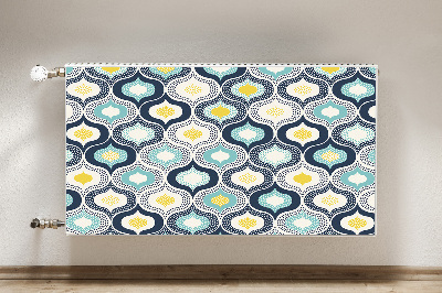 Decorative radiator cover Dots doodle