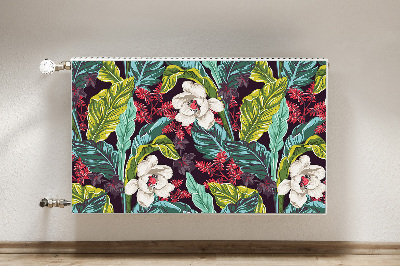 Magnetic radiator cover Floral