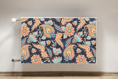 Decorative radiator mat Paisley