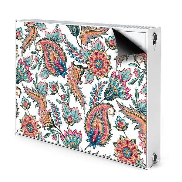 Printed radiator mat Flowers