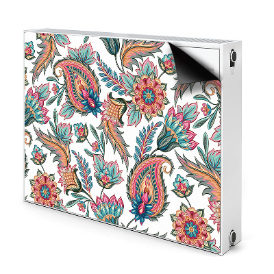 Printed radiator mat Flowers