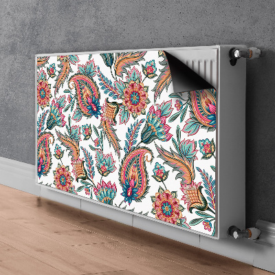 Printed radiator mat Flowers