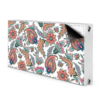 Printed radiator mat Flowers