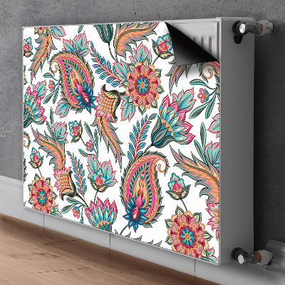 Printed radiator mat Flowers