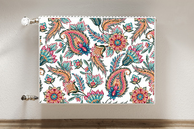 Printed radiator mat Flowers