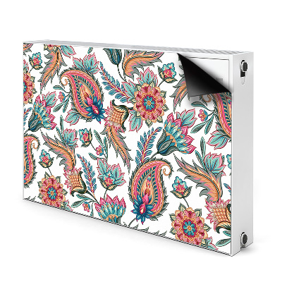 Printed radiator mat Flowers