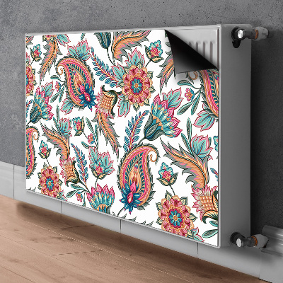 Printed radiator mat Flowers