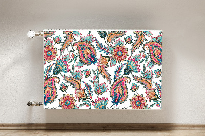 Printed radiator mat Flowers