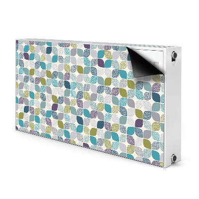 Magnetic radiator mat Geometric pattern