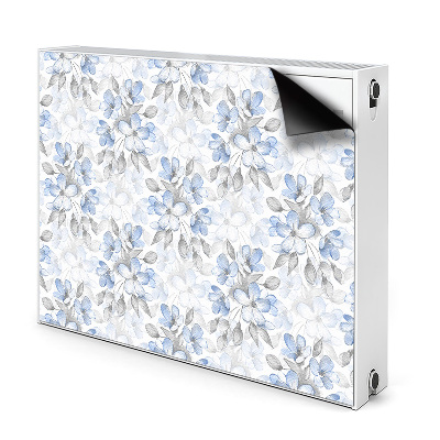 Printed radiator mat Flowers