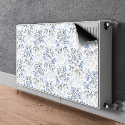 Printed radiator mat Flowers