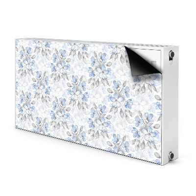 Printed radiator mat Flowers