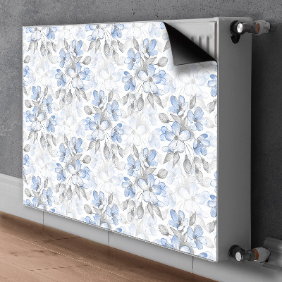 Printed radiator mat Flowers