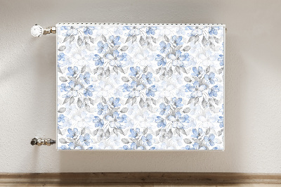 Printed radiator mat Flowers