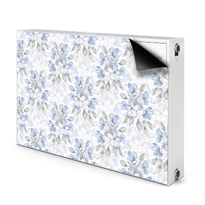 Printed radiator mat Flowers