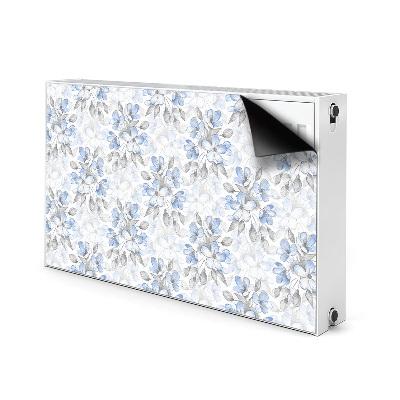 Printed radiator mat Flowers