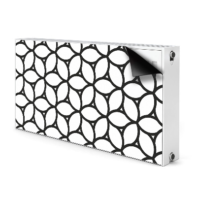 Printed radiator mat Geometric shapes