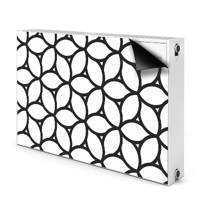 Printed radiator mat Geometric shapes