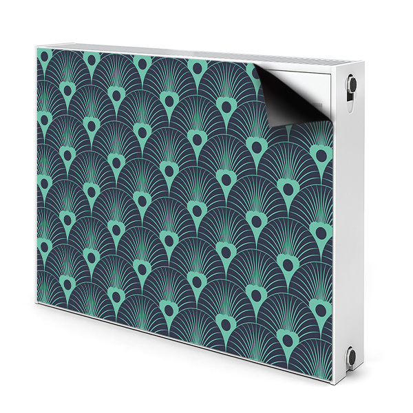 Magnetic radiator cover Neon design