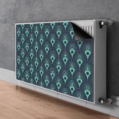 Magnetic radiator cover Neon design