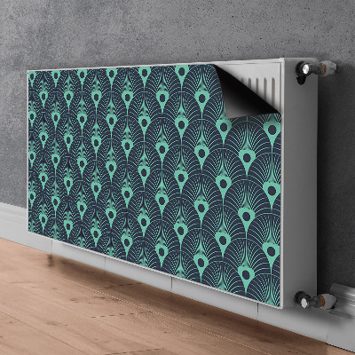 Magnetic radiator cover Neon design