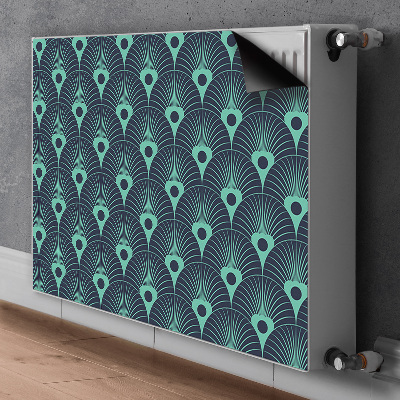 Magnetic radiator cover Neon design