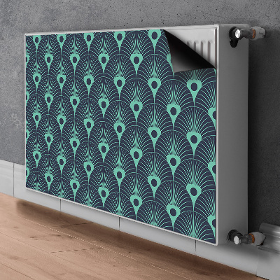 Magnetic radiator cover Neon design