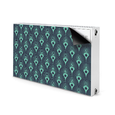 Magnetic radiator cover Neon design