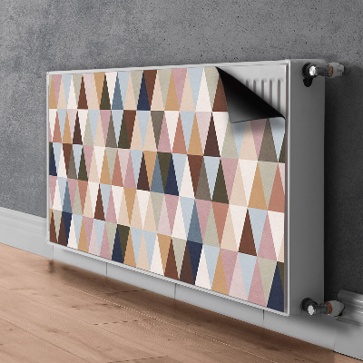 Magnetic radiator mat Retro mural