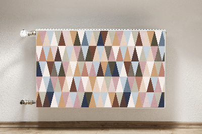 Magnetic radiator mat Retro mural