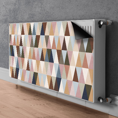 Magnetic radiator mat Retro mural