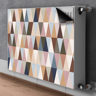 Magnetic radiator mat Retro mural