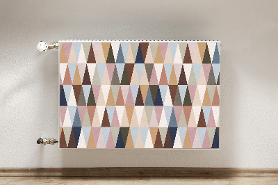 Magnetic radiator mat Retro mural