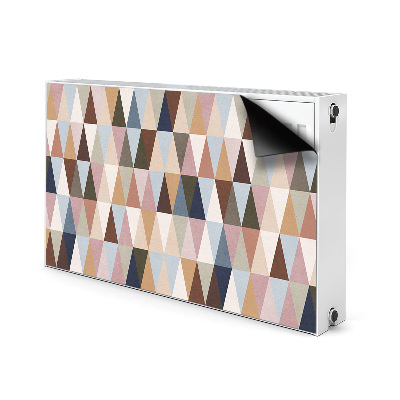 Magnetic radiator mat Retro mural