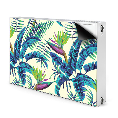 Magnetic radiator mat Tropical picture