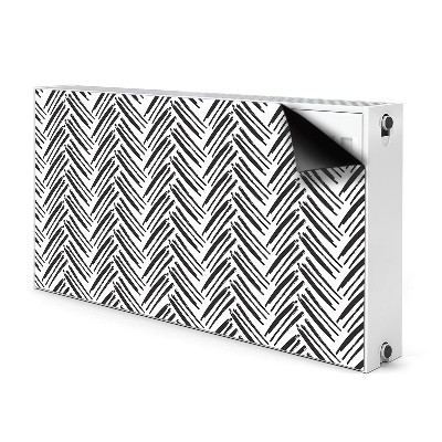 Magnetic radiator mat Flankeet pattern