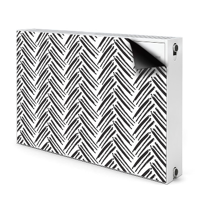 Magnetic radiator mat Flankeet pattern