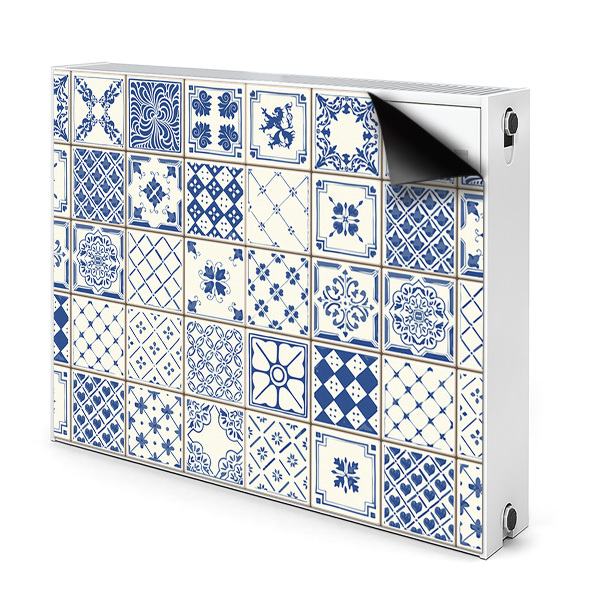 Decorative radiator mat Azulejos tiles