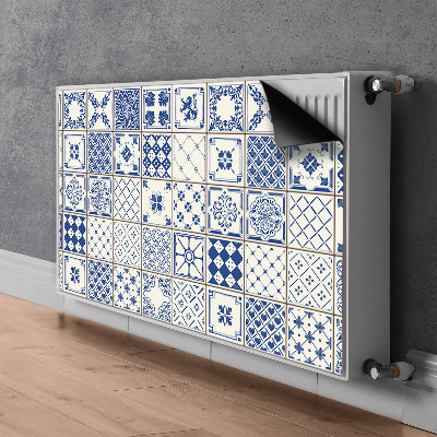 Decorative radiator mat Azulejos tiles