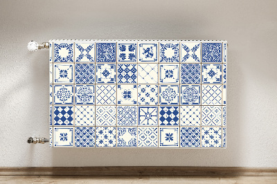 Decorative radiator mat Azulejos tiles