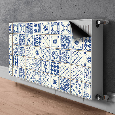 Decorative radiator mat Azulejos tiles