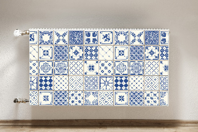 Decorative radiator mat Azulejos tiles